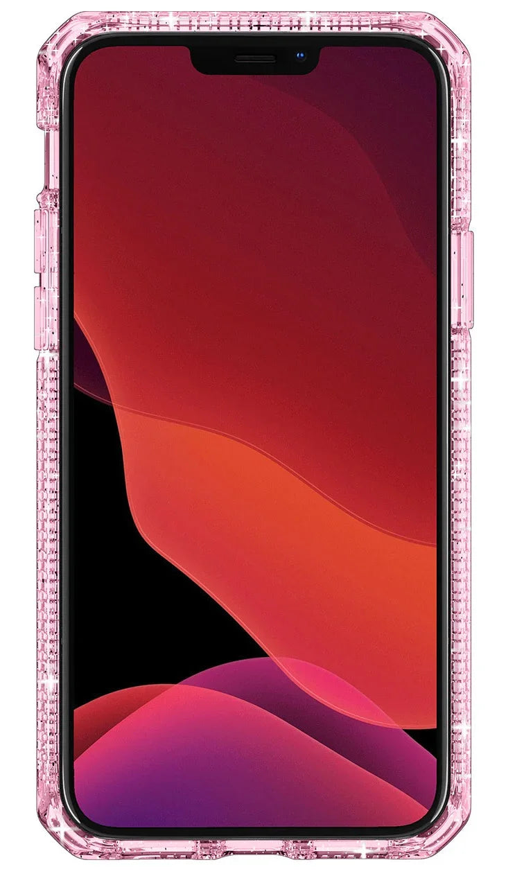 Itskins Hybrid Spark iPhone 12 & 12 Pro Case - Pink - Tashqila Itskins Hybrid Spark iPhone 12 & 12 Pro Case - Pink - Tashqila